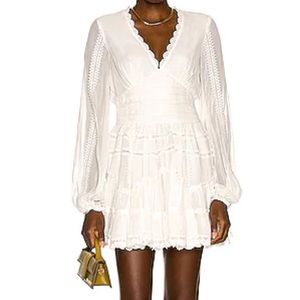 Rococo Sand white mini dress XS